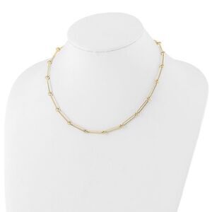 Brand New- Leslie's 14K Paperclip Link Necklace